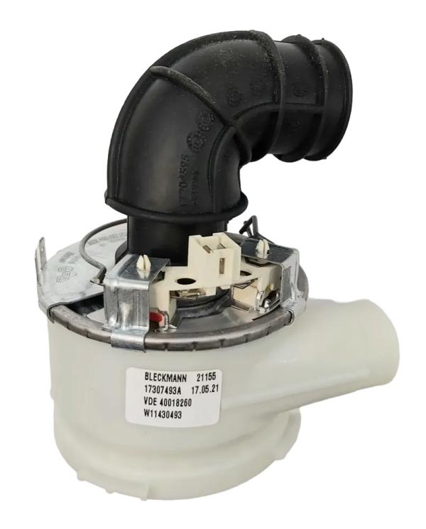 Нагревательный элемент (ТЭН) с впускным шлангом для посудомоечной машины Ariston (Аристон), Indesit (Индезит) 1800 W